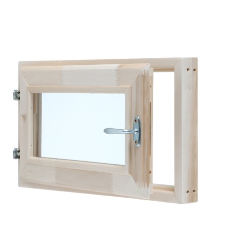 Window, 30 × 50cm, double glass of linden-6