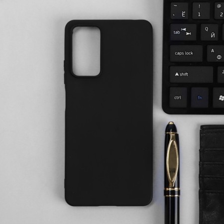 Innovation cover, for Xiaomi Redmi Note 11 Pro, silicone, matte, black-5