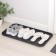 Shoe tray, 70 × 37 cm, black color