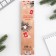 New Year. Magnetic bookmarks in the postcard "Mail Santa Claus", 4 pcs