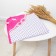 Building corner for children, size 90x90, pink color, Makra, 100% cotton
