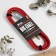 Music Life tool cable, 3 meters, plug 6.5 mm, red