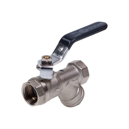 Ballic Aqualink, Pn 30 tap, internal thread 3/4 ", oblique filter, handle, nickel.-1
