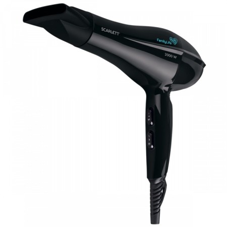 Claus Scarlett SC-HD70I79, 2000 W, 3 modes, 2 speeds, 2 nozzles, ionization, cord 1.8 m