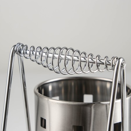Spring tableware stand, 20 × 11 × 23.5 cm, silver color-2