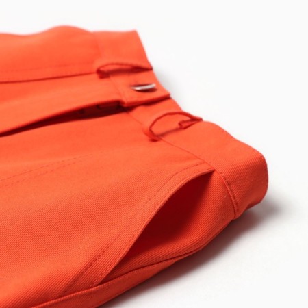Denim skirt KAFTAN p. 32 (110-116 cm), orange-5