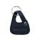 Key keychain, genuine leather, 60x50x3 cm, blue T.