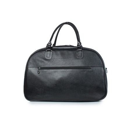 Road bag, genuine leather, 505x320x195 cm, black-2