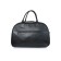 Road bag, genuine leather, 505x320x195 cm, black
