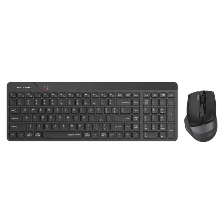 Keyboard + Mouse A4Tech FSTYLER FG2400 Air Claw: Black Mouse: Black USB Wireless Slim (106853