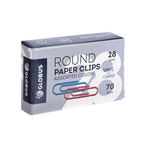 Office clerk Globus, 70 pcs., 28 mm, color, mix-4