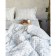 Bed linen Ethel "Cell" euro 200x220 cm, 240x220 cm, 50x70-2pcs
