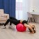 Fitball ONLYTOP, D = 45 cm, 500 g, massage, MIX colors