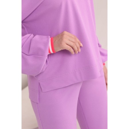Female suit, size 50, lilac color-17