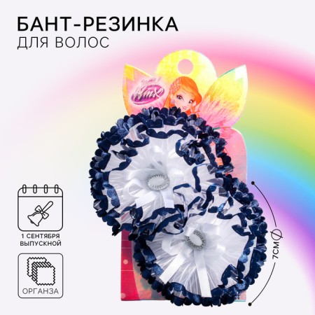 Бант для волос, 2 штуки 7 см, ВИНКС