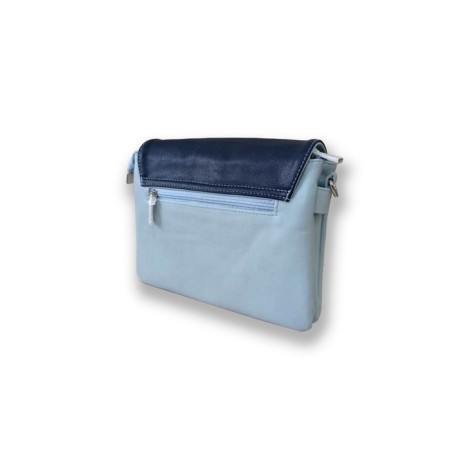 Women's bag Berta Blue-white-blue-2