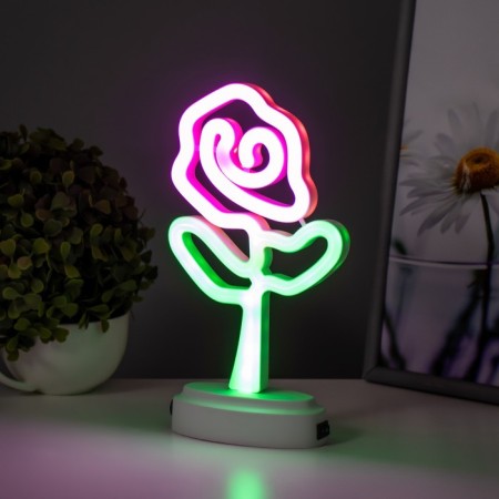 Nightlight "Flower" Led usb 13x5.4x24 cm Risalux-2