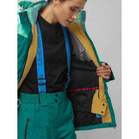 Ski suit, size 42, turquoise color-7
