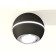 Turning lamp Ambrella Light, XS11102021, MR16 GU5.3 LED 3W, 4200K, Black sand, silver color