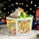 Gift box "New Year's History", 25.2 x 28.7 x 25.5 cm
