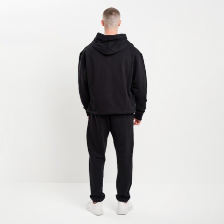 Male costume (sweatshirt/pants), black color, size 48 (l)-8