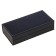 Gift handles, 2 pieces: capillary, ball rotary, in the leatherette case, VIP, black