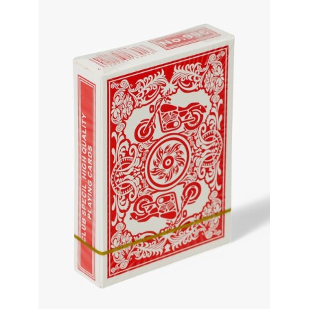 Playing cards 54 pcs "Motorcycle", for playing poker, 6.3 x 8.7 cm, red shirt, 290 g