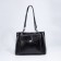 Bag Female Tout with zipper, black color