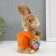 Souvenir "Bunny with three Easter testicles" 12x9.5x19.5 cm