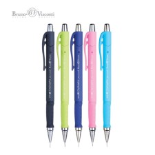 Mechanical pencil 0.5 mm BrunovisConti. CityGraphix, 2B, Soft Touch coating, with a set of spare rods, mix