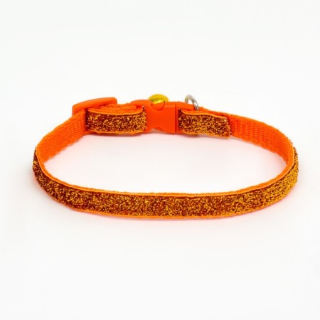 Collar "chic", 33 x 1 cm, orange-1