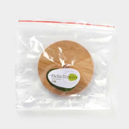 Bamboo cover for a kettle with a bellatenero handle "Eco", D = 8.1 cm (7 cm)-3