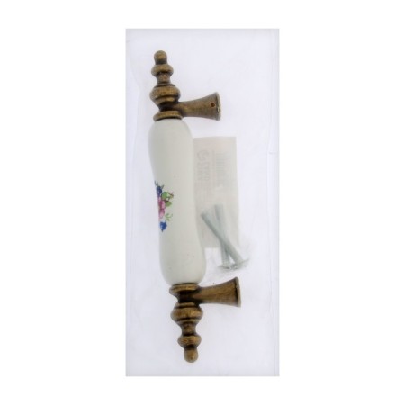 Flower Cappio Ceramics 016, 76 mm bracket handle, bronze color-5