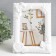 Photo frame plastic 10x15 cm "Romance" White 17x22 cm