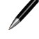 Gift handle, ball "Kronos" in the leatherette case, rotary, black body with silver