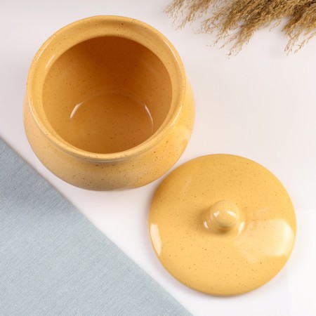 Ceramic pot for baking No. 10, 1.3l / 13x16cm, Karakum-3