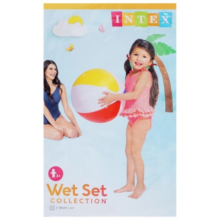 Beach ball "Color", d = 51 cm, from 3 years, 59020np intex-1