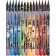 COLOR’PPS MONSTER drawing set: 12 felt -tip pens, 15 plastic colored pencils, decorated