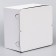 Box for a cake with a window, "cake", with an enhanced bottom, white, 30 x 30 x 19 cm