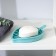 Soap dish "leaf", plastic, 17 × 10.5 × 2 cm, color mix