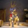 Figure from the tinsel "silver deer" 34x16 cm, 20 LED, AG10x3 (in compli), T/white