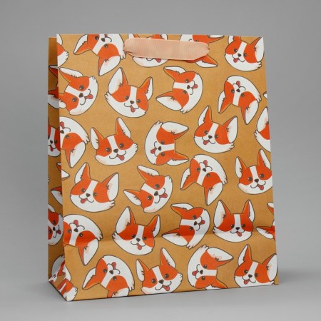 Package Gift Craft Vertical, Packaging, "Pyosik", Ml 23 x 27 x 11.5 cm-4