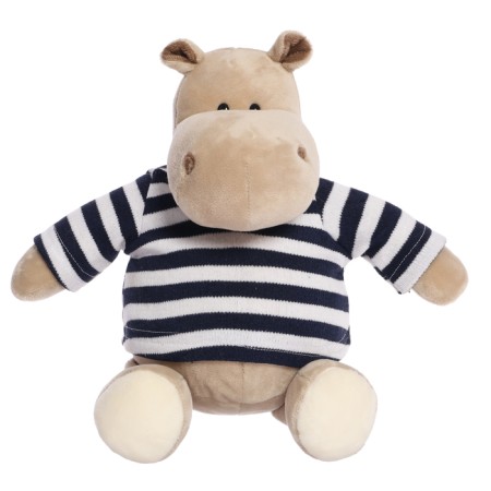 Soft toy "Hippo: in vest", 20 cm-1