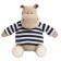 Soft toy "Hippo: in vest", 20 cm