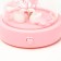 Night -night flask "Two Swan" LED from batteries 3HAAA Pink 9.5x9.5x16 cm Risalux