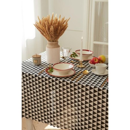 Groundpress "Triangles" 145x145 ± 3cm, 100%PE, Rogozhka 130 g/m-5