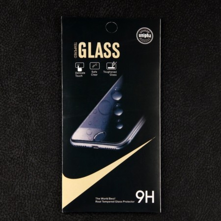 Protective glass for iPhone 15 Plus, 9h, 0.33 mm, black frame-2