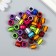 Beads for creativity Plastic "Spear with stripes" Color 25 grams 1.1x0.8x0.7 cm