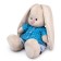 Soft toy "Bunny mi in a blue jacket and pants", 18 cm