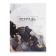 A4 notebook 80 sheets in the Calligrata line "Marble white with gold", covered cardboard, block No. 2, whiteness 75% (gray sheets)